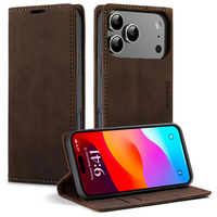 ERBORD Vintage wallet case with flap for iPhone 17 Pro Max