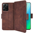 Flip case for Xiaomi Poco X5 Pro 5G, Card Slot, brown