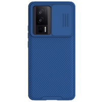 Case for Poco F5 Pro, Armored Nillkin, CamShield Pro, blue