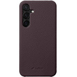 MELKCO case for Samsung Galaxy S24, leather, purple