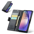 CASEME flip case for Samsung Galaxy A54 5G, Litchi Wallet, black