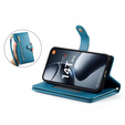Flip case for Xiaomi 14T Pro, Wallet Zipper Pocket, blue