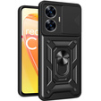 Case for Realme C55, CamShield Slide, black