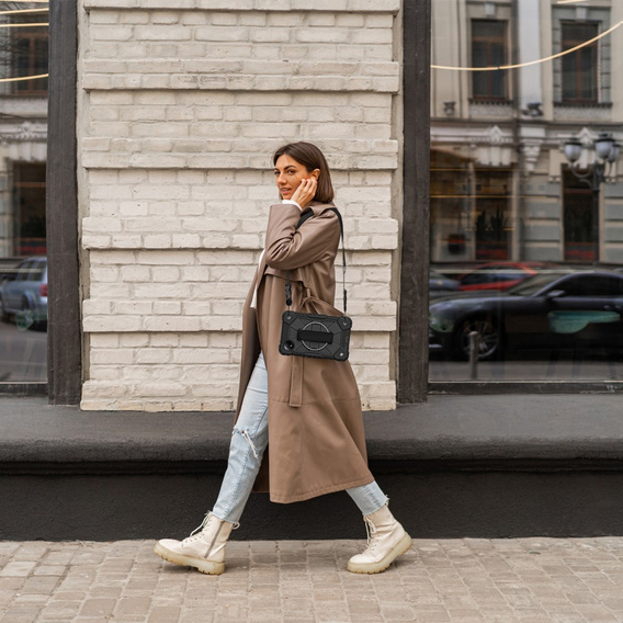 Children's case for Xiaomi Redmi Pad SE 8.7", armored with strap, black