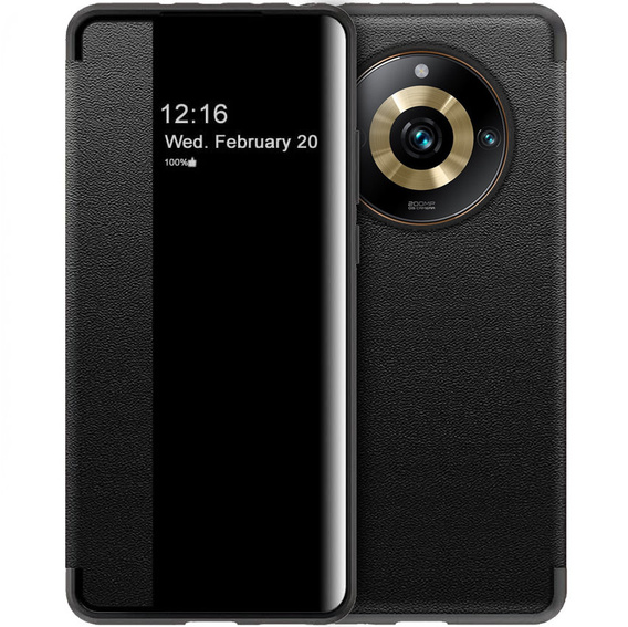 Flap case for Realme 11 Pro 5G / 11 Pro+ 5G, Side View, black