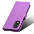 Flip case for Oppo A38 4G / Oppo A18 4G, Wallet Smart Magnet, purple