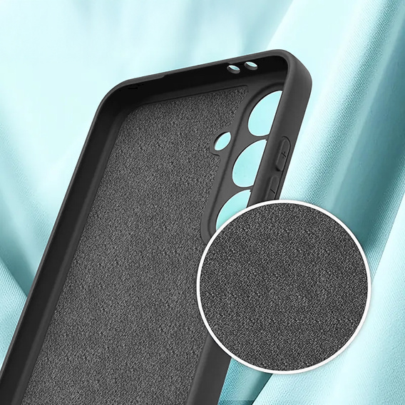 Case for Samsung Galaxy A56 5G, Silicone Lite, black