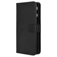 Flip case for Infinix Note 40 Pro, Wallet Smart Magnet, black