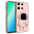 Case for Infinix Note 30 Pro, Astronaut, pink