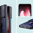 Case for Oppo Reno 13 Pro, CamShield Slide, blue