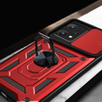 Case for Realme 9 Pro / OnePlus Nord CE 2 Lite 5G, CamShield Slide, red