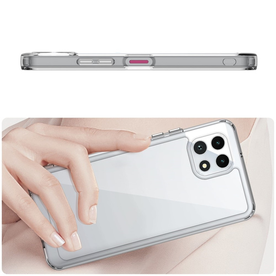 Case for T Phone 2 5G, Fusion Hybrid, transparent