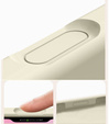 Silicone case for iPhone 17 Pro Max - compatible with MagSafe, anti-shock, beige
