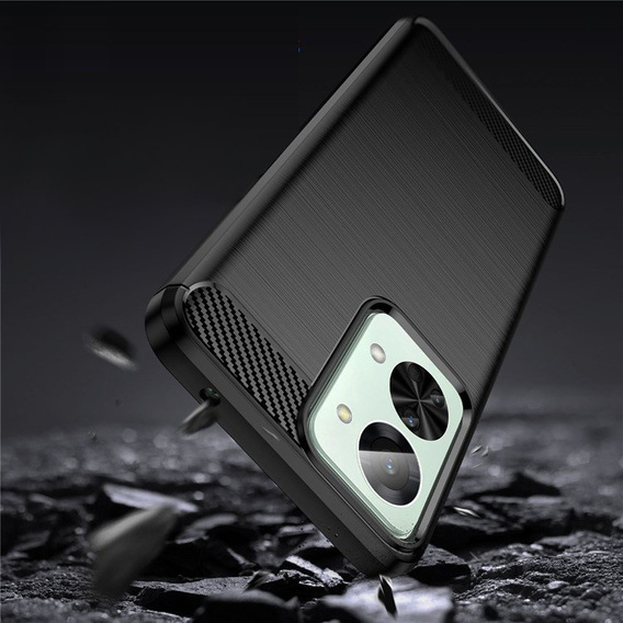 Case for OnePlus Nord 2T 5G, Carbon, black