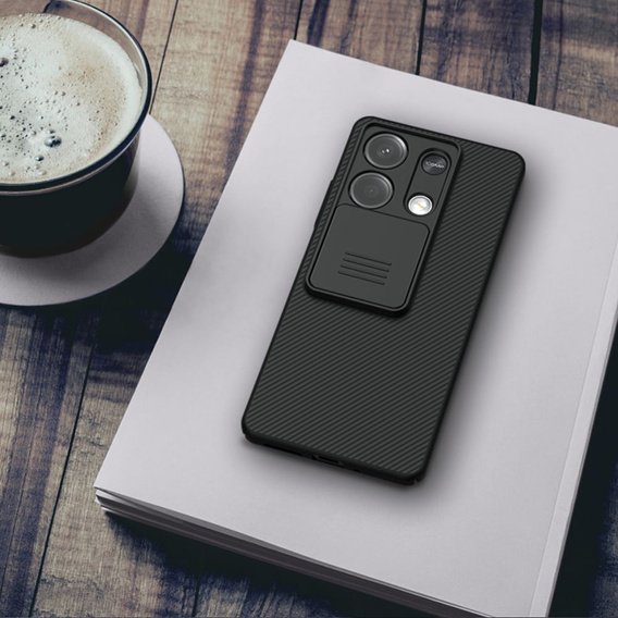 Case for Xiaomi Redmi Note 13 5G, Armored Nillkin, CamShield Pro, black