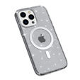 Case for iPhone 14 Pro, Dropproof MagSafe Glitter, black