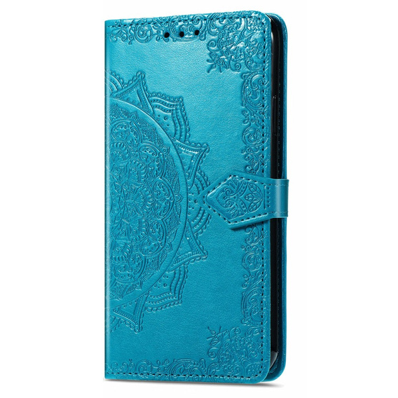 Flip case for Huawei nova 8i, Mandala, blue