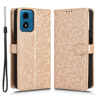 Flip case for Motorola Moto G24 / G24 Power / G04, Wallet Rhombus, pink