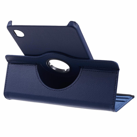 Case for Samsung Galaxy Tab A11 / A9, Rotating 360, dark blue
