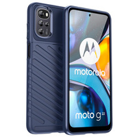 Case for Motorola Moto G22, Thunder, blue