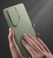 Case for Samsung Galaxy S25 Ultra, Suritch Shockproof, for MagSafe, green