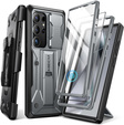 Case for Samsung Galaxy S24 Ultra, Tongate MECH Series Clip, grey
