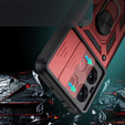 Case for Oppo Reno 13 Pro, CamShield Slide, red