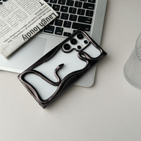 Case LUPHIE for Samsung Galaxy S25 Ultra, Armor Bumper, black