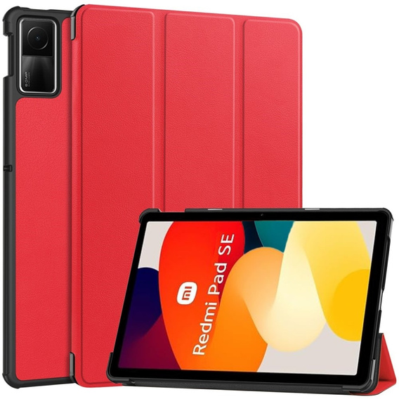 Case for Xiaomi Redmi Pad SE 11", Smartcase, red