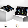 Case for iPad Pro 11 2024, Smartcase, graffiti