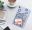 Flap case for Lenovo Tab M10 Plus 10.6 Gen 3 TB-125F TB-128F, blue cat