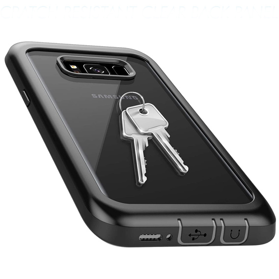 Case for Samsung Galaxy S8+ Plus, Shockproof, with film, blue