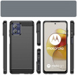 Case for Motorola Moto G73 5G, Carbon, black