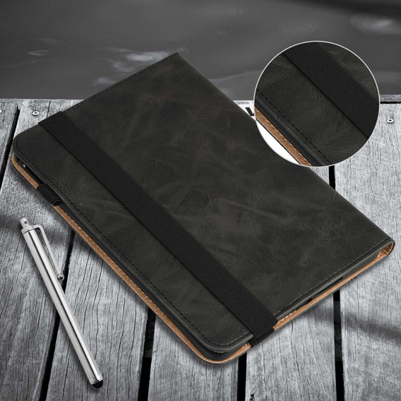 Case for Lenovo Tab M10 Plus 10.6 Gen 3 TB-125F TB-128F, Classic, with space for stylus, black