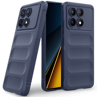 Case for Xiaomi Poco F6 Pro, Gaming Shockproof, dark blue