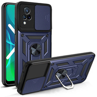 Case for Vivo V21 5G, CamShield Slide, dark blue