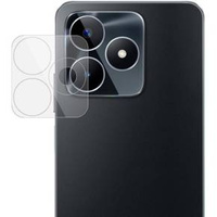 2x ERBORD tempered glass for camera to Realme C51, transparent
