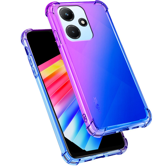 Case for Infinix Hot 30i, Gradient Dropproof, Purple / blue