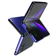 Case for Samsung Galaxy Z Fold 2 5G, Clear View, blue
