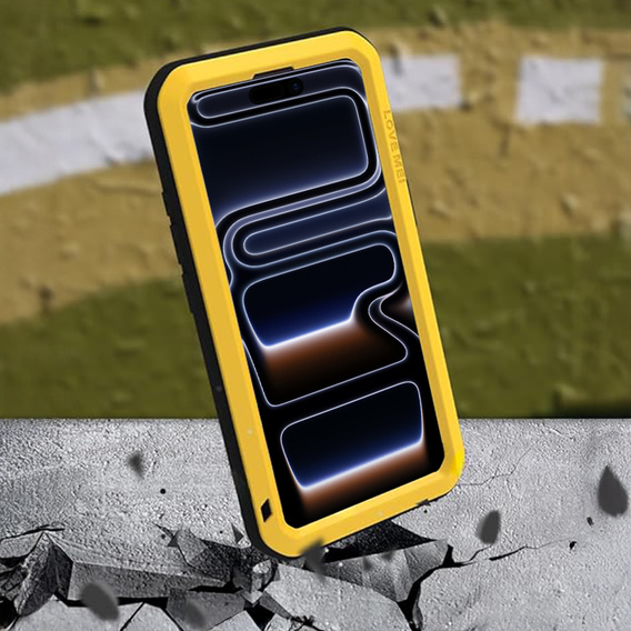 Armoured case with tempered glass for iPhone 17 Pro