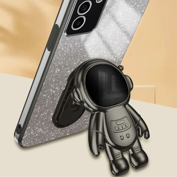 Case for Samsung Galaxy A15 4G / 5G, Glitter Astronaut, black