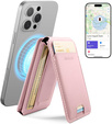 Magnetic wallet with location, NFC and cradle for iPhone 16 Pro