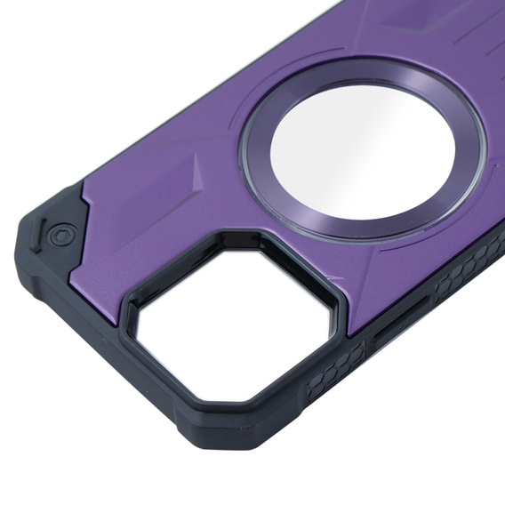 Case for iPhone 12 Pro Max, Heavy Duty, for MagSafe, purple