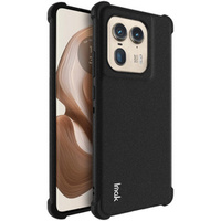 IMAK case for Motorola Edge 50 Ultra, Dropproof, black