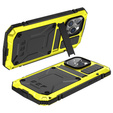 Case for iPhone 14 Pro, R-JUST, armoured, yellow