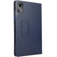 Case for Lenovo Tab M11, bi-fold, with flap, dark blue