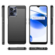Case for Realme C35, Carbon, black