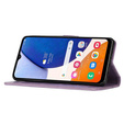 Flip case for Samsung Galaxy A55 5G, Wallet, Butterfly, purple