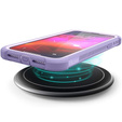 Case for iPhone 11, Dexnor Full Body Rugged, transparent / purple