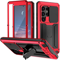 Armored case for Samsung Galaxy S24 Ultra, R-JUST, red